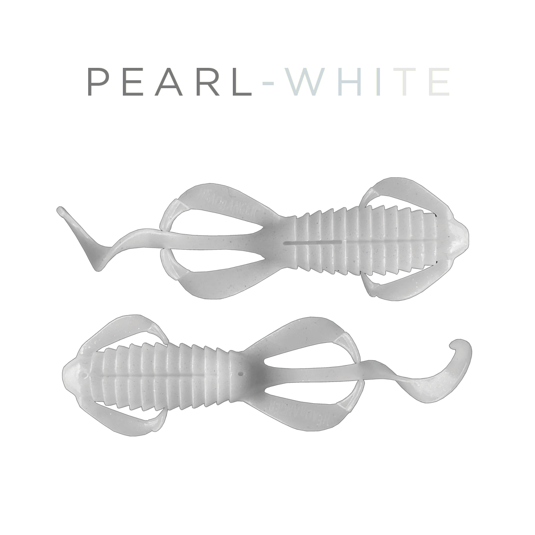 Headbanger BangerLizard V2 4" 4-pack - Pearl White