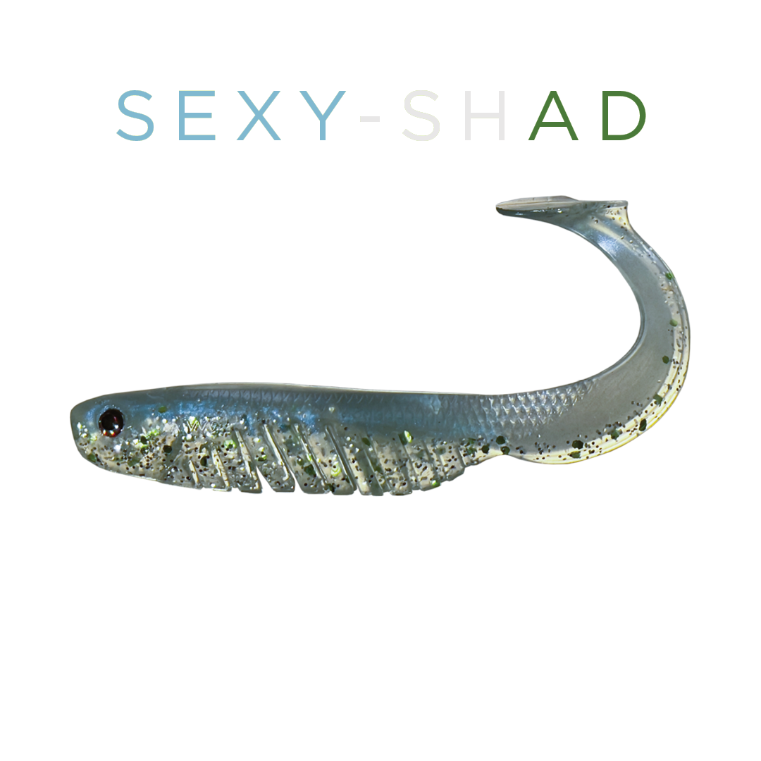 bottom banger fishing lure Micro Banger, Tennessee Shad / Micro Squarebill Design Deflects off cover to prevent snagging and creates an erratic action Headbanger BangerRibs V2 3-1/2" 4-pack