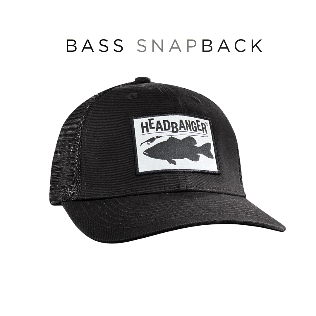 Bass Patch Snapback Trucker