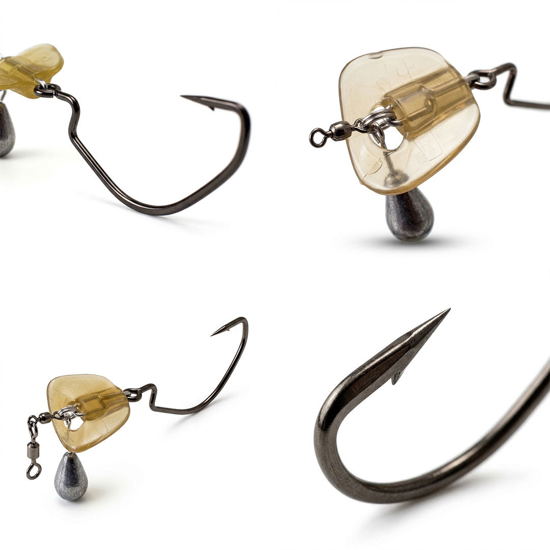 bottom banger fishing lure Headbanger BottomRocker Transparent / #4/0