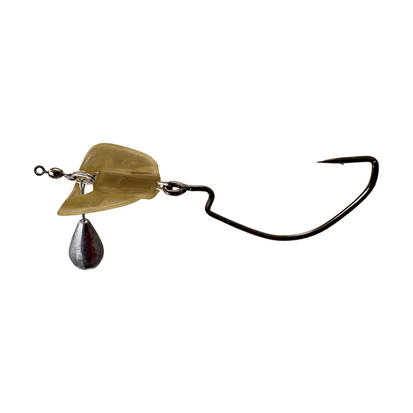 bottom banger fishing lure Headbanger BottomRocker Transparent / #4/0