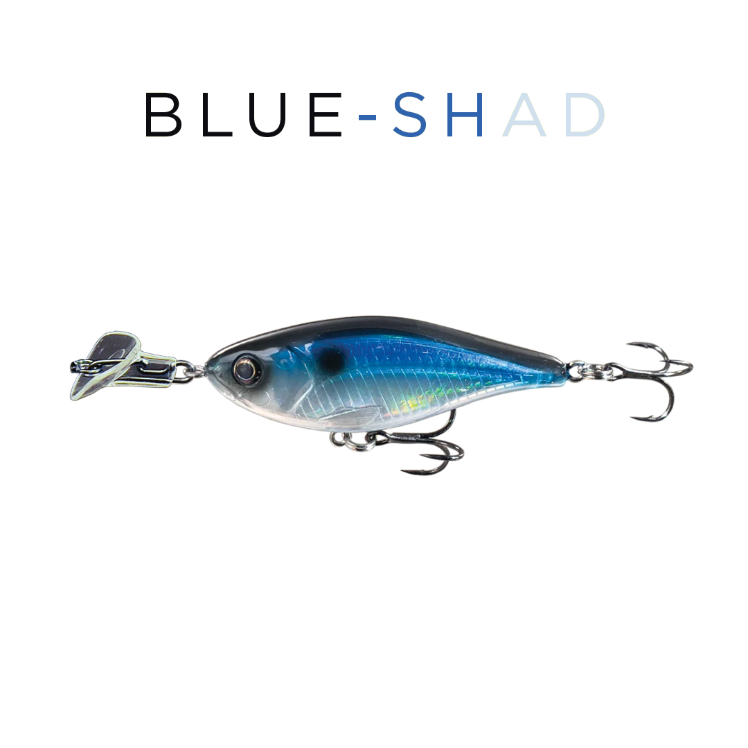 Headbanger Cranky Shad 2-1/2 - Blue Shad