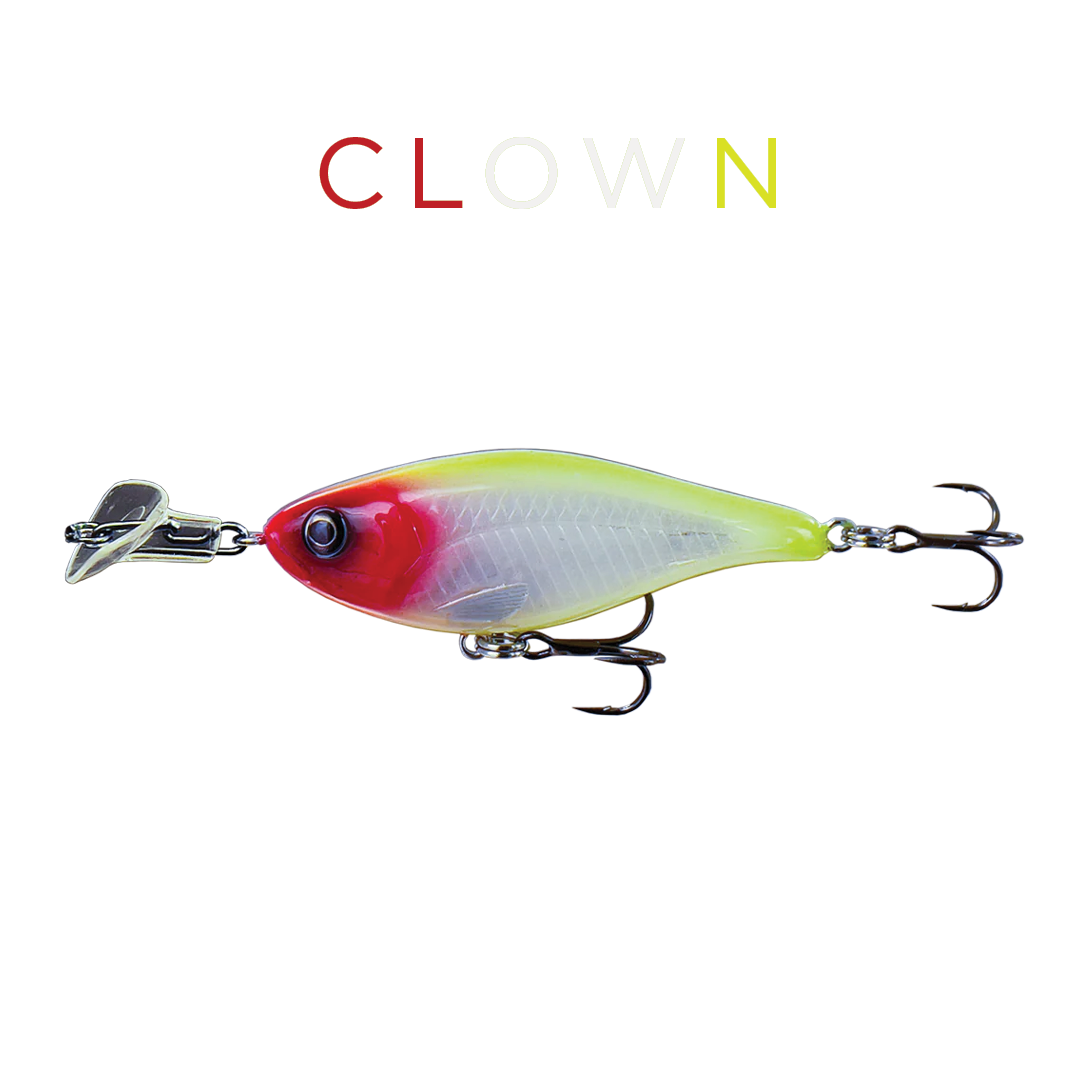 Headbanger Cranky Shad 3" - Clown