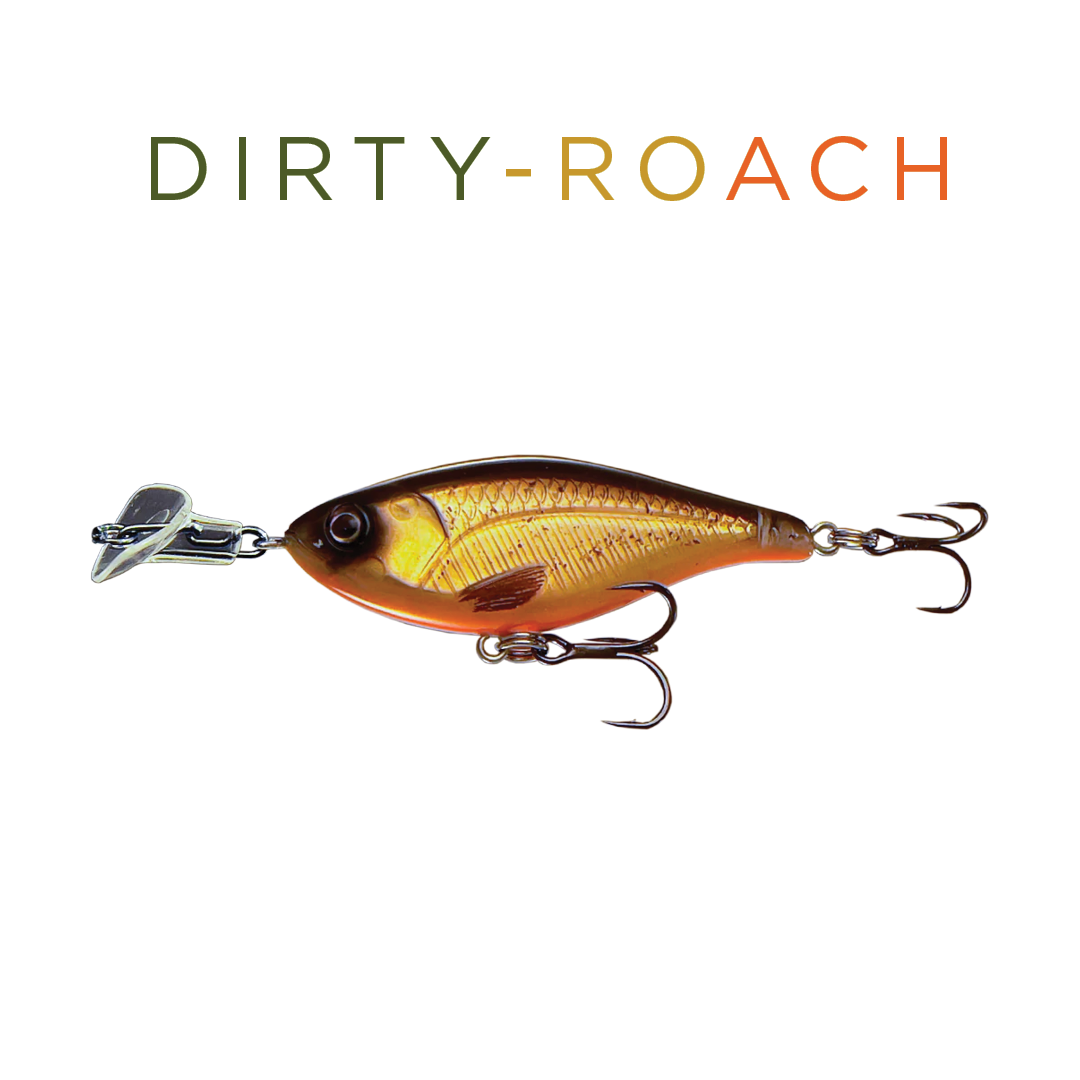 Headbanger Cranky Shad 3" - Dirty Roach