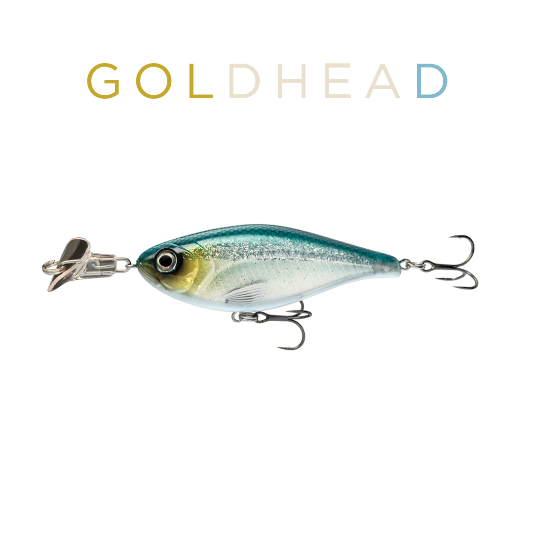 Headbanger Cranky Shad 4" - Goldhead
