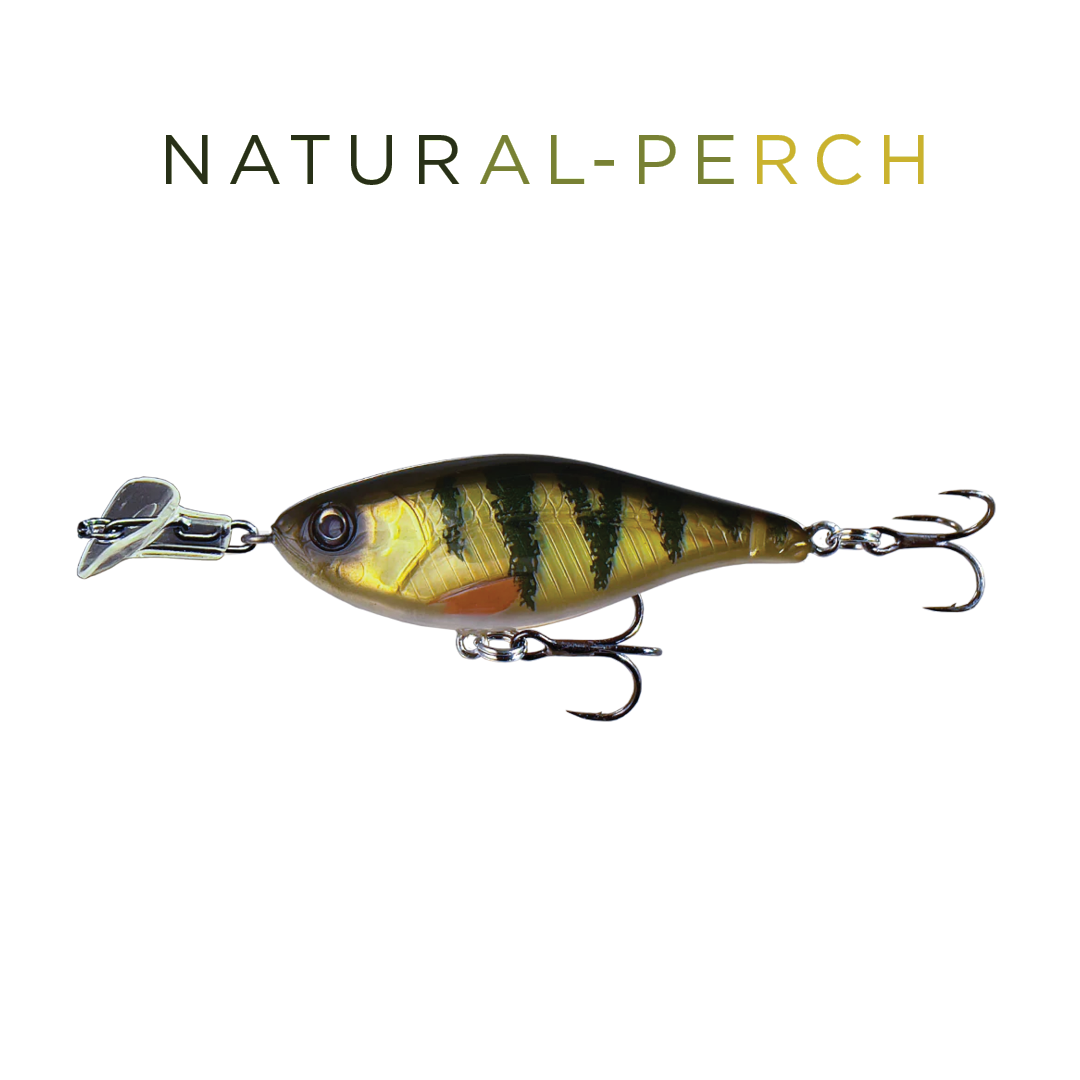 Headbanger Cranky Shad 3" - Natural Perch
