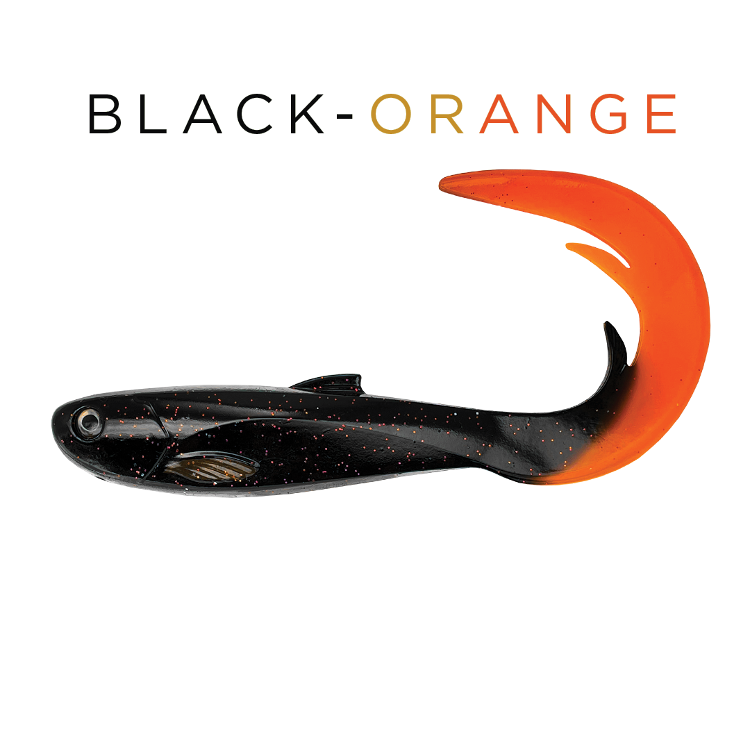 Headbanger FireTail V2 8-1/2" - Black/Orange