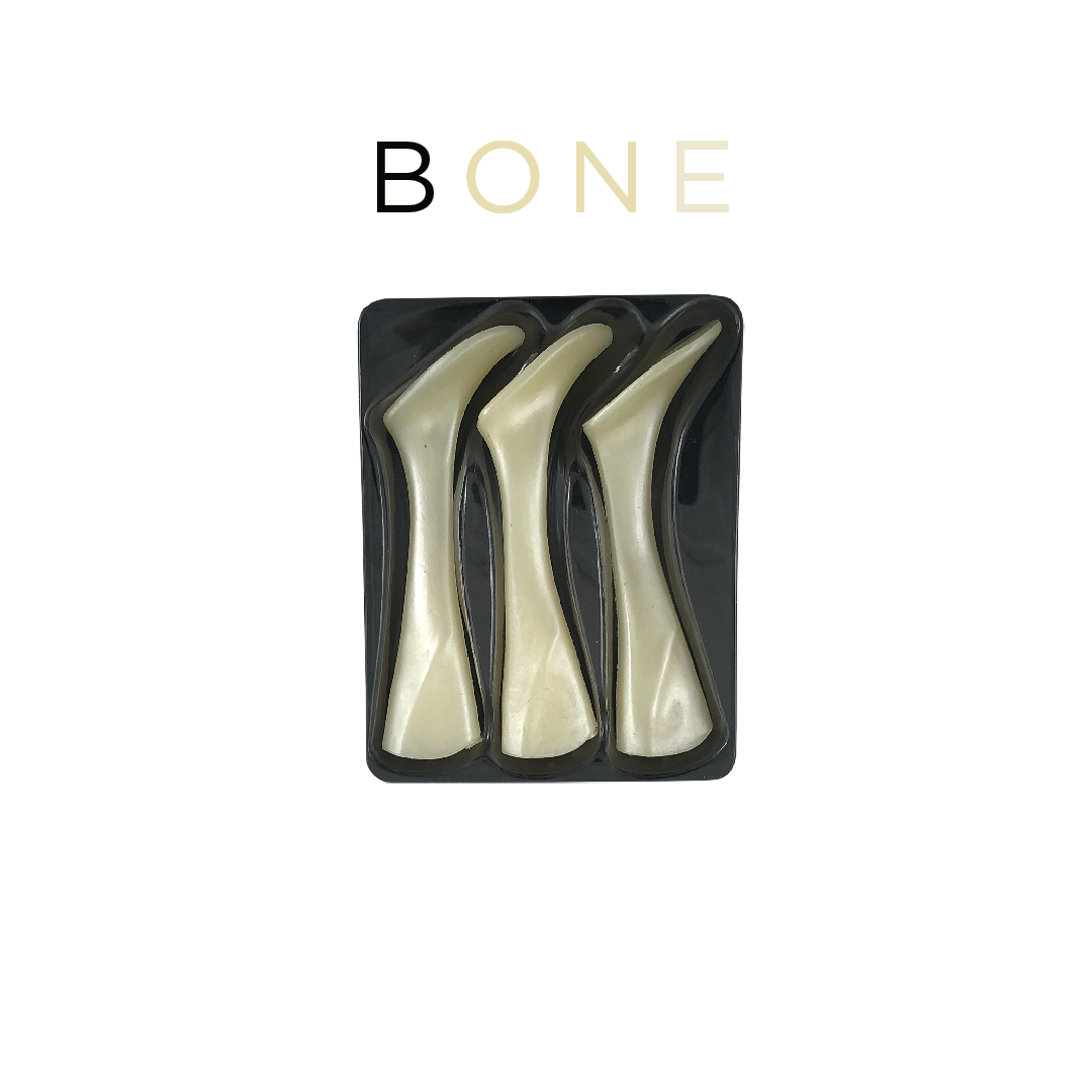 Headbanger Shad 9" Replacement Tails - Bone