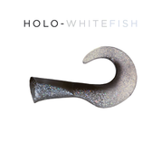 Colossus Curly Replacement Tail - Holo Whitefish