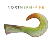 Colossus Curly Replacement Tail - Northern Pike