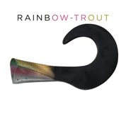 Colossus Curly Replacement Tail - Rainbow Trout