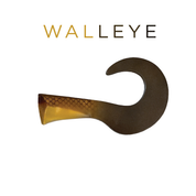 Colossus Curly Replacement Tail - Walleye