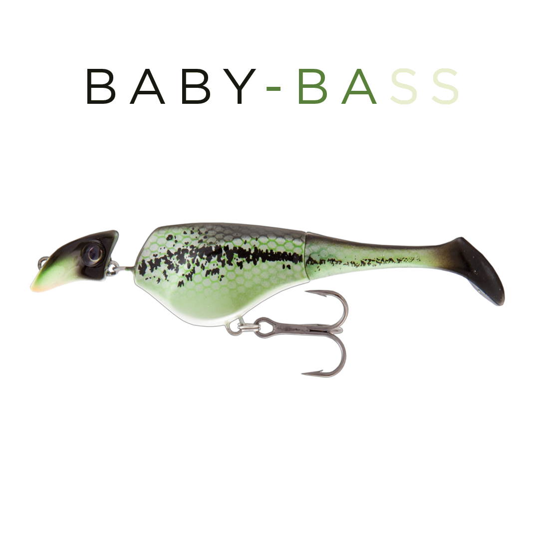 Headbanger Shad 4-1/2" - Baby Bass