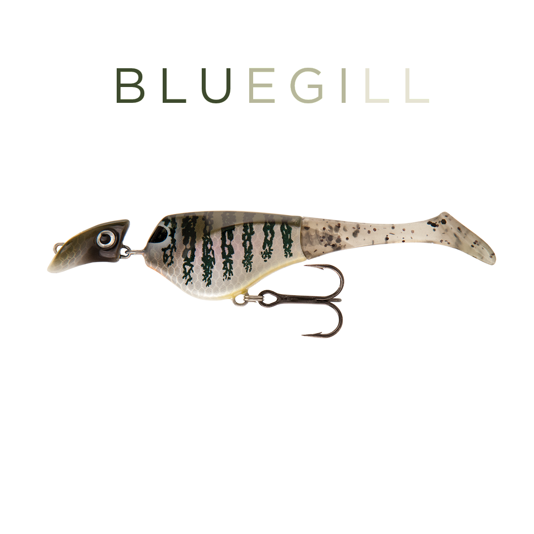 Headbanger Shad 4-1/2" - Bluegill