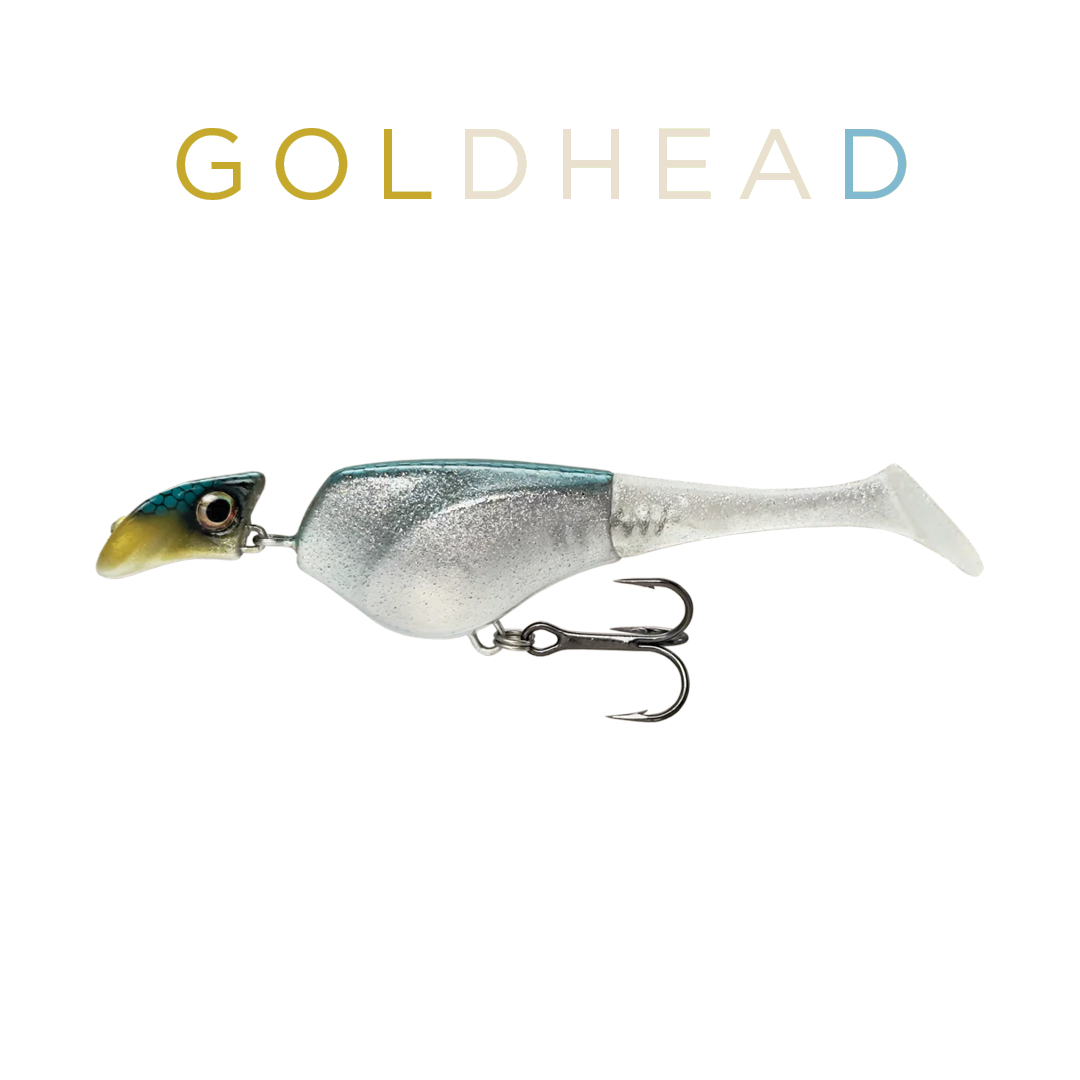Headbanger Shad 4-1/2" - Goldhead