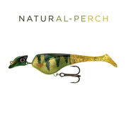 Headbanger Shad 4-1/2" - Natural Perch