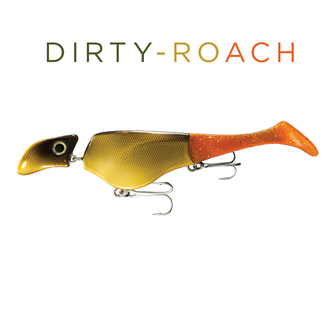 Headbanger Shad 6" - Dirty Roach