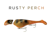 Headbanger Shad 9" - Rusty Perch