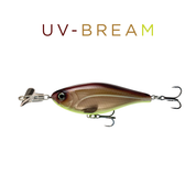 Headbanger Cranky Shad 4" - UV Bream