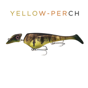 Headbanger Shad 9" - Yellow Perch