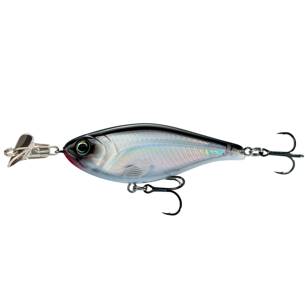 Headbanger Cranky Shad 4" Black/Silver Headbanger Cranky Shad 4" Black/Silver
