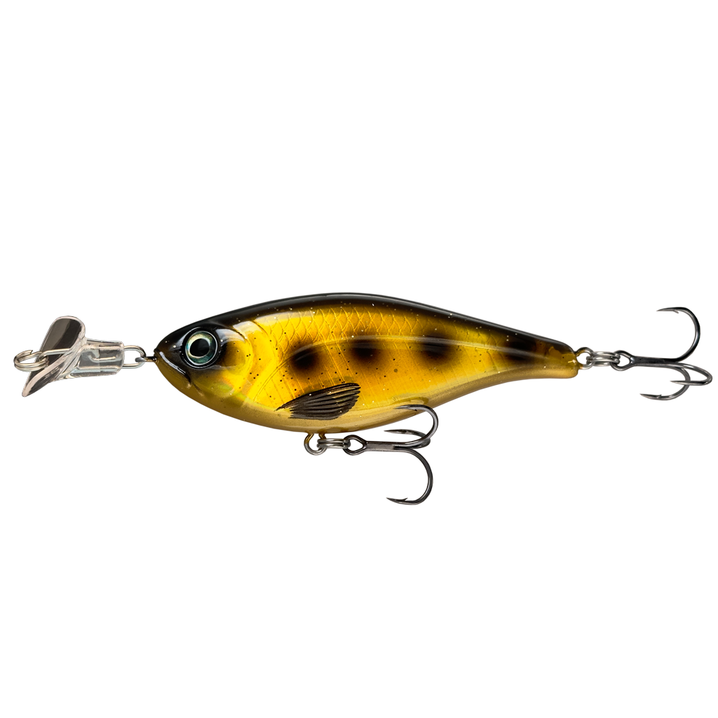 Headbanger Cranky Shad 4" Spotted Bullhead Headbanger Cranky Shad 4" Spotted Bullhead
