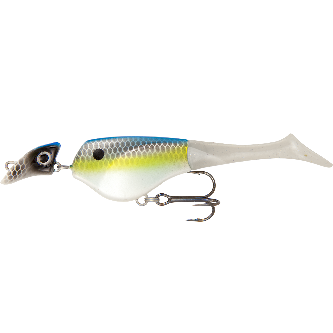 6 fishing lures Headbanger Shad 6" Floating / Golden Shiner
