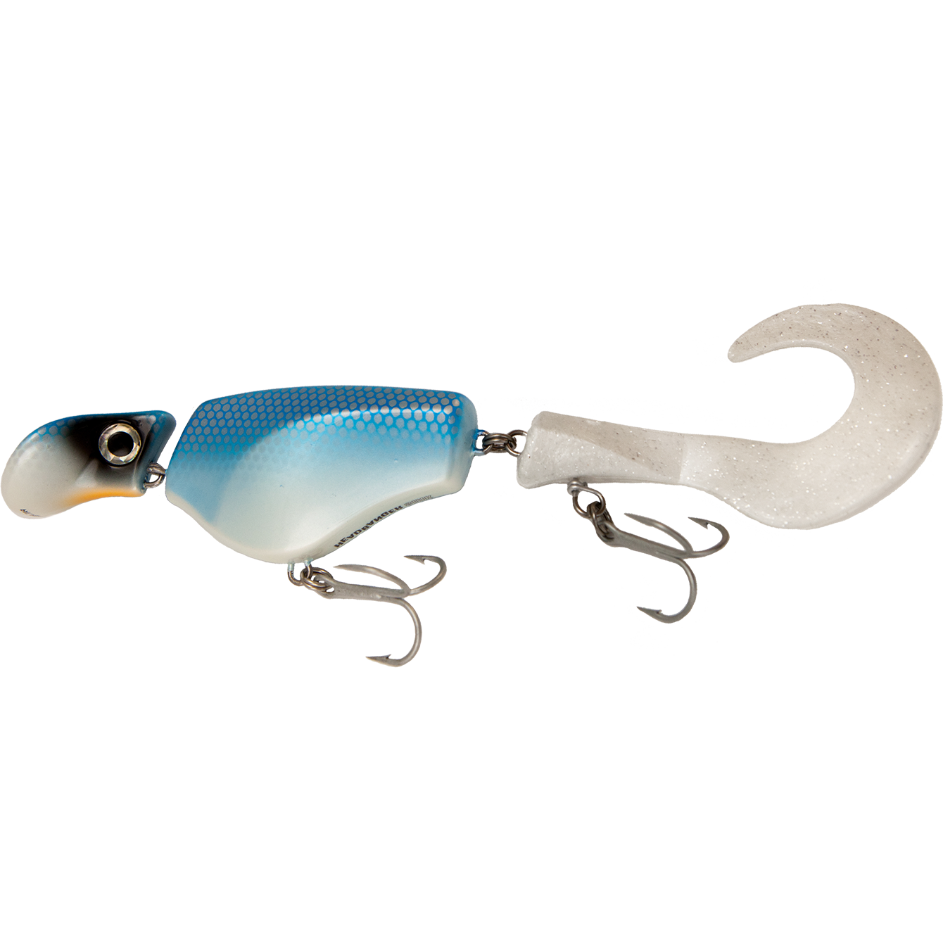 bang tail fishing lure Headbanger Tail 9" Sinking / Bluesilver