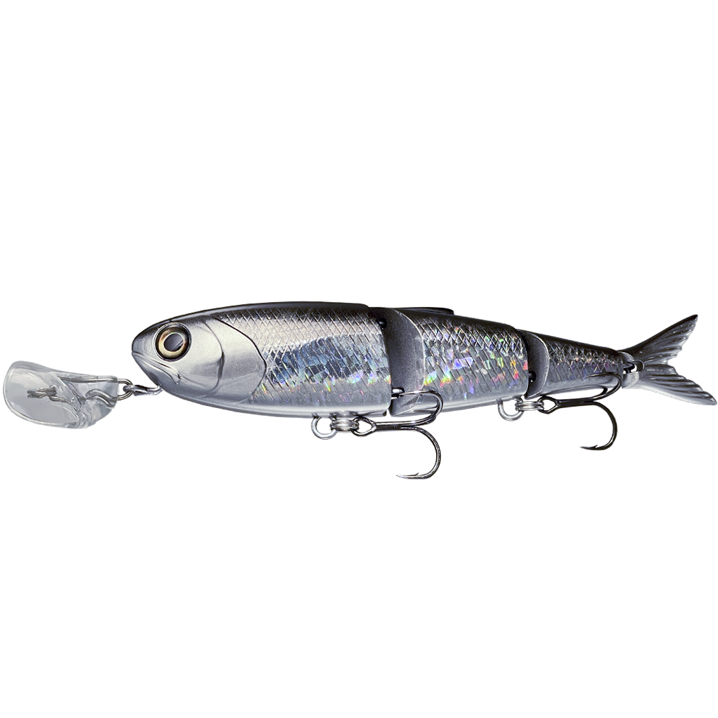 bass smasher firebolt lure Headbanger Spitfire Holo Silver 4.5